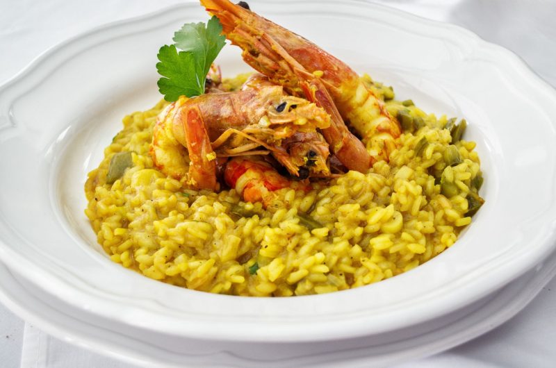 Ricetta risotto agli scampi