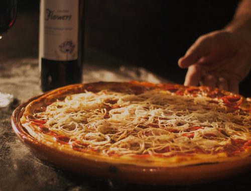 la pizza e l'abbinamento con il vino