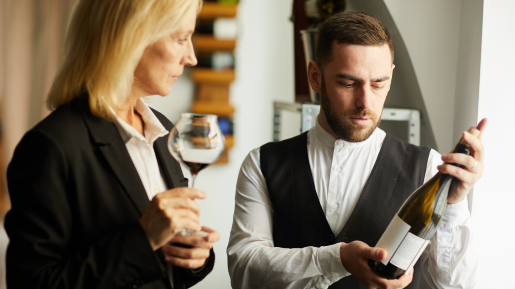 presentazione del vino