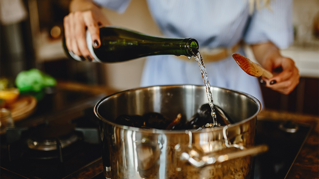 cucinare con il vino