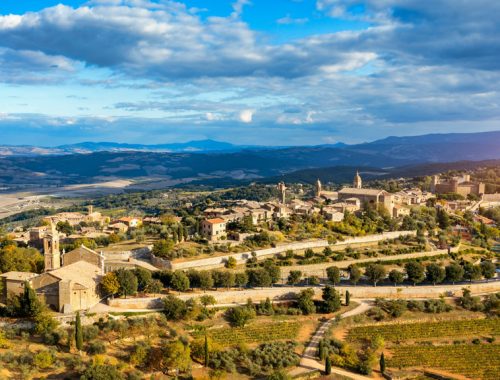 Montalcino, il borgo del Brunello