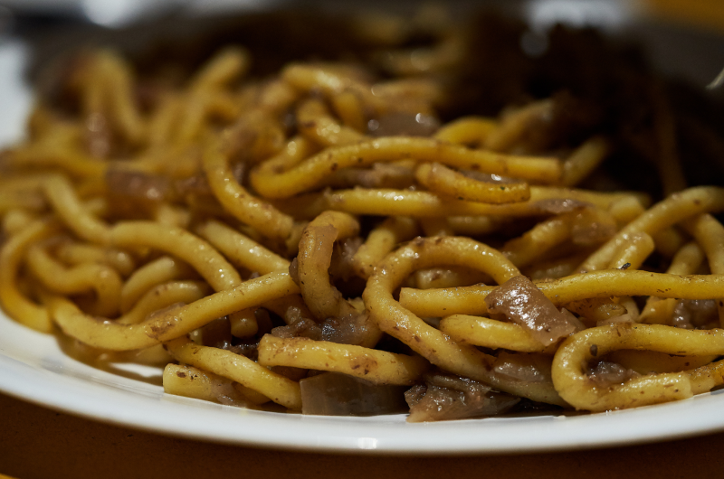 Ricetta bigoli al ragù d'anatra