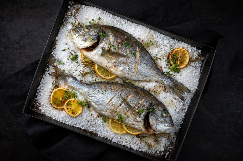 Ricetta branzino al sale