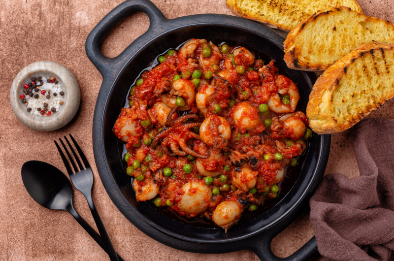 Ricetta seppie in umido