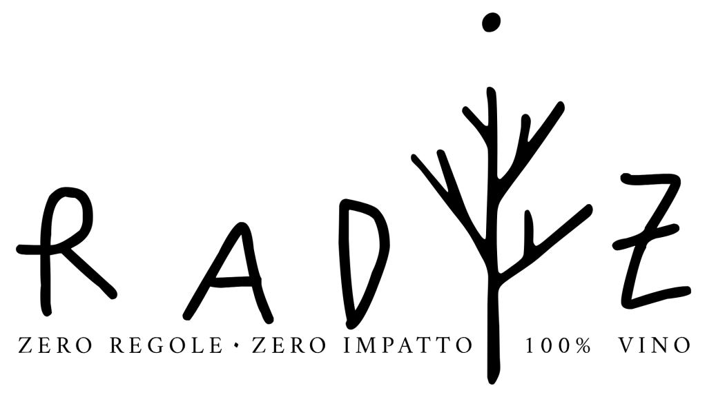 Radiz logo su campo bianco